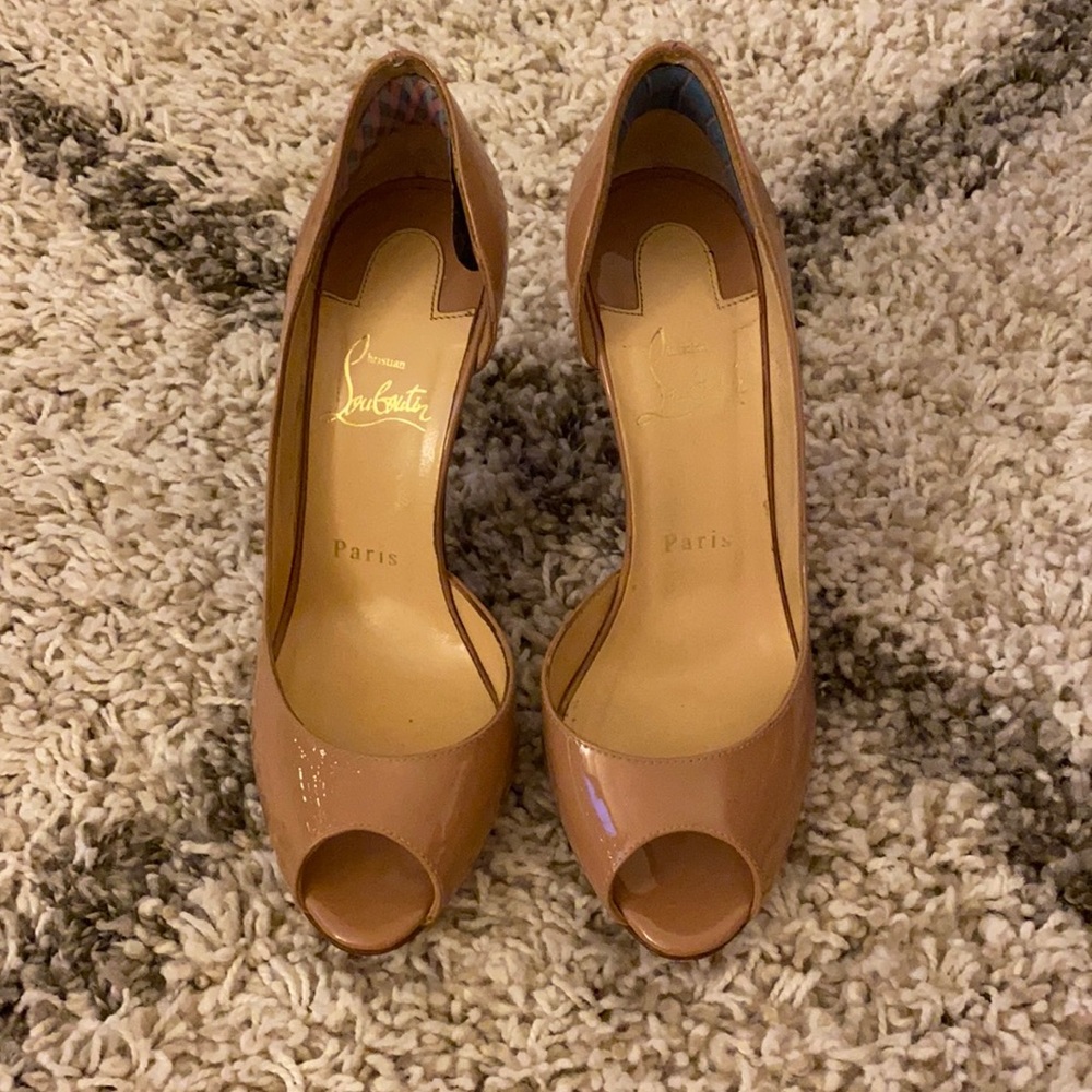 Christian Louboutin Nude D’Orsay 37 7
